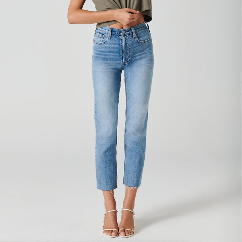 NWT Aritzia Denim Forum The Arlo High Rise Jean
